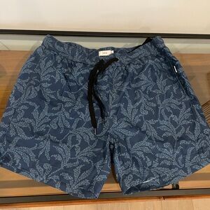 Men’s Onia Blue Patterned Swim Shorts